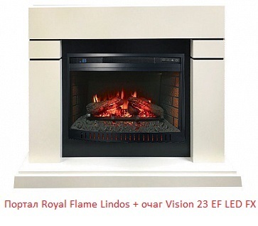 Широкий очаг 2D Royal Flame Vision 23 EF LED FX фото #2