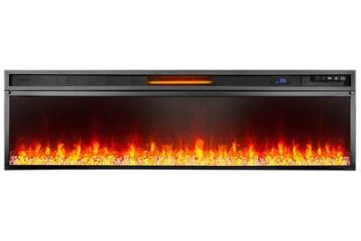 Линейный электрокамин Royal Flame Windsor 60 (cлоновая кость с темной патиной) с очагом Vision 60 LED фото #2