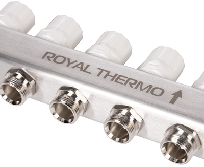 Для отопления Royal Thermo 1 ВР-3/4 НР, 2 выхода, нерж. (RTO 51.202) фото #6