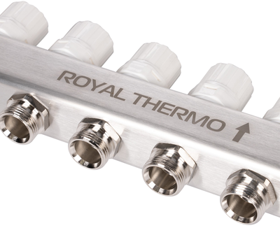 Для отопления Royal Thermo 1 ВР-3/4 НР, 4 выхода, нерж. (RTO 51.204) фото #6