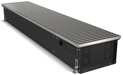 Внутрипольный конвектор длиной 1,1 м - 1,5 м Royal Thermo ATRIUM TURBO-150/250/1500