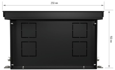 Внутрипольный конвектор длиной 2,1 м - 3 м Royal Thermo ATRIUM TURBO-150/250/2600 фото #2