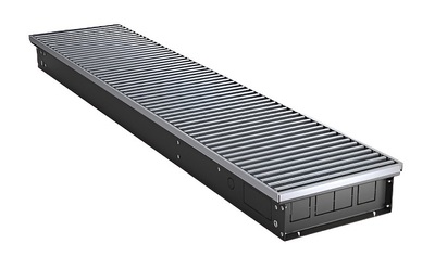 Внутрипольный конвектор длиной 1,1 м - 1,5 м Royal Thermo ATRIUM TURBO 80*300*1400