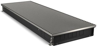 Внутрипольный конвектор длиной 2,1 м - 3 м Royal Thermo ATRIUM TURBO-90/400/3000