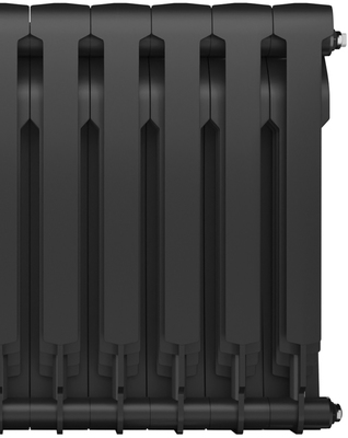 Биметаллический радиатор Royal Thermo BiLiner 500 Noir Sable VR80 - 10 секц. фото #2