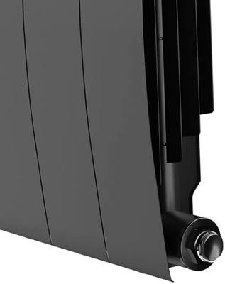 Биметаллический радиатор Royal Thermo BiLiner 500 Noir Sable VR80 - 10 секц. фото #5