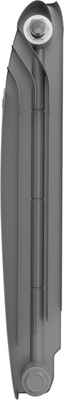 Биметаллический радиатор Royal Thermo BiLiner 500 Silver Satin VR80 - 4 секц. фото #4