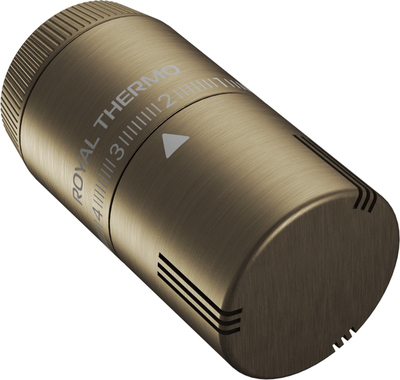 Термоголовка жидкостная Royal Thermo Design Pro М30х1,5 (бронза)
