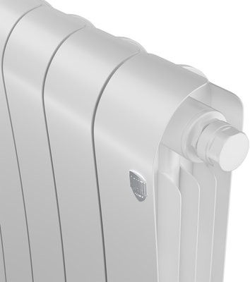 Биметаллический радиатор Royal Thermo IInfinity 500 Bianco Traffico VR80 - 4 секц. фото #2