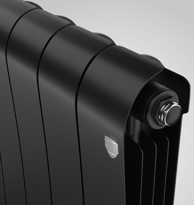 Биметаллический радиатор Royal Thermo Infinity 300 Noir Sable - 6 секц. фото #2