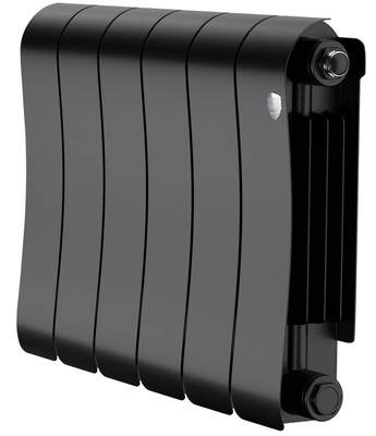 Биметаллический радиатор Royal Thermo Infinity 300 Noir Sable - 6 секц.