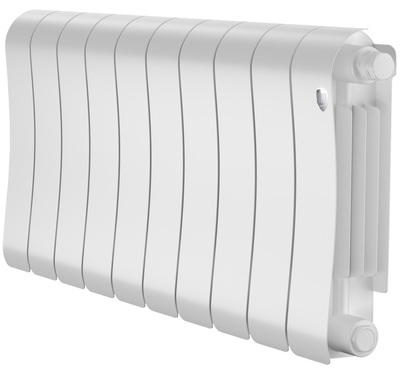 Биметаллический радиатор Royal Thermo Infinity 300 Bianco Traffico VR80 - 10 секц.