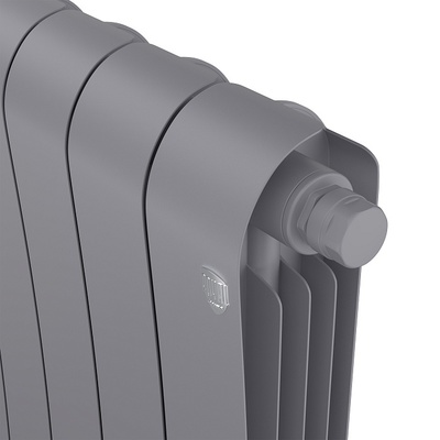 Биметаллический радиатор Royal Thermo Infinity 300 Silver Satin VR80 - 8 секц. фото #2