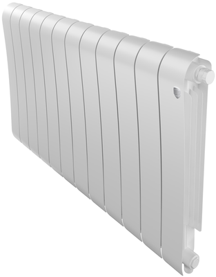 Биметаллический радиатор Royal Thermo Infinity 500 Bianco Traffico VR80 - 12 секц.