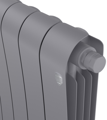 Биметаллический радиатор Royal Thermo Infinity 500 Silver Satin VR80 - 6 секц. фото #3