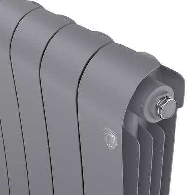 Биметаллический радиатор Royal Thermo Infinity 500 Silver Satin - 8 секц. фото #4