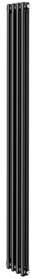 Стальной трубчатый радиатор 2-колончатый Royal Thermo Insignia C2180 - 04 секц. RAL9005m, боковое 1/2
