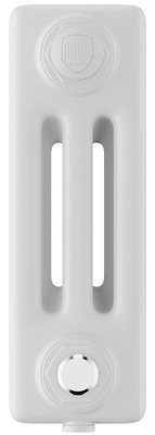 Стальной трубчатый радиатор 3-колончатый Royal Thermo Insignia VC3030 - 34 секц. RAL9016, нижнее 1/2 фото #2