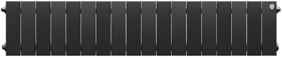 Биметаллический радиатор Royal Thermo PianoForte 200 /Noir Sable - 18 секц. фото #2