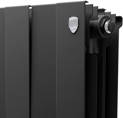 Биметаллический радиатор Royal Thermo PianoForte 200 /Noir Sable - 20 секц. фото #5