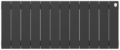 Биметаллический радиатор Royal Thermo PianoForte 300 Noir Sable - 12 секц. фото #2