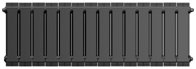 Биметаллический радиатор Royal Thermo PianoForte 300 Noir Sable - 14 секц. фото #3