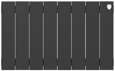 Биметаллический радиатор Royal Thermo PianoForte 300 Noir Sable - 8 секц. фото #2