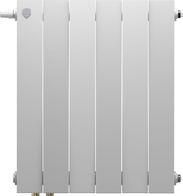 Биметаллический радиатор Royal Thermo PianoForte 500 Bianco Traffico VDL80 - 6 секц. фото #3