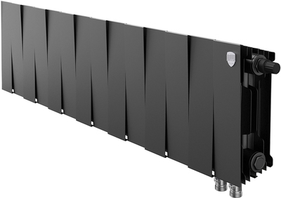 Биметаллический радиатор Royal Thermo PianoForte 200 Noir Sable VDR80 - 14 секц.