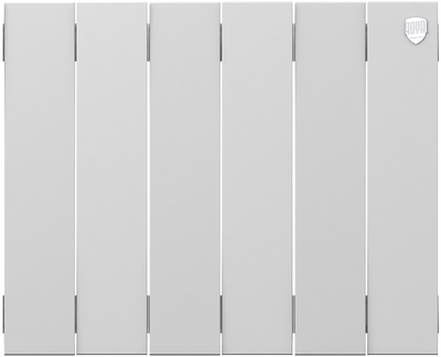Биметаллический радиатор Royal Thermo Pianoforte 300 VD 6 секц. Bianco Traffico фото #2