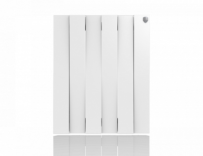 Биметаллический радиатор Royal Thermo Pianoforte 500 VD 6 секц. Bianco Traffico фото #2