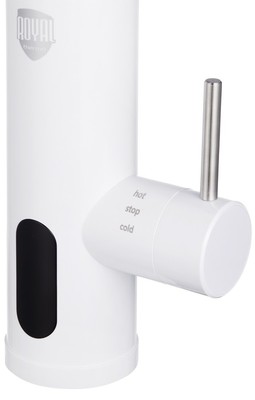 Электрический проточный водонагреватель 3 кВт Royal Thermo QuickTap (White) фото #7