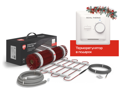 Нагревательный мат Royal Thermo RTEM 2-180-2 с терморегулятором