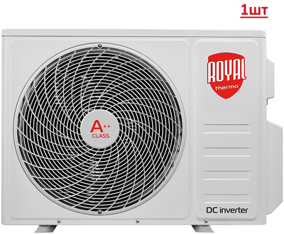Мульти сплит-система на 2 комнаты Royal Thermo RTFMO-18HN8/RTFMI-09HN8/black*2 фото #2