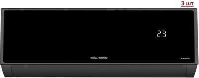 Мульти сплит-система на 3 комнаты Royal Thermo RTFMO-27HN8/RTFMI-09HN8/black*3 фото #3