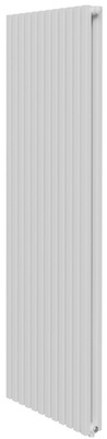 Стальной трубчатый радиатор 2-колончатый Royal Thermo Shift Q30 VC2180 - 14 секц. RAL9016, нижнее 1/2