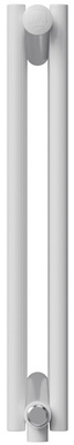 Стальной трубчатый радиатор 2-колончатый Royal Thermo Shift R22 VC2050 - 12 секц. RAL9016, нижнее 1/2 фото #3