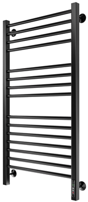 Электрический полотенцесушитель Royal Thermo Stato black П15 500х1000 электро (встроен. диммер)