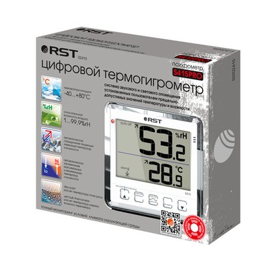 Цифровой термогигрометр Rst 02415 PRO фото #4