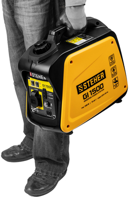 Бензиновый генератор STEHER GI-1500 фото #4