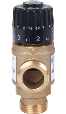 Смесительный клапан STOUT 3/4 НР 20-43°С KV 1,6 м3/ч фото #2