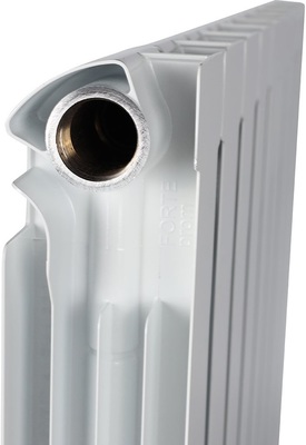 Алюминиевый радиатор STOUT ALPHA 500 AL 14 секций (SRA-2310-050014) фото #4