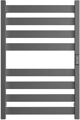 Электрический полотенцесушитель STOUT GRUNGE quadro 80*50 Графит