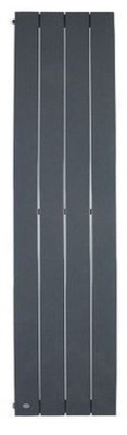 Алюминиевый радиатор STOUT Oscar 1800 4 секции (цвет 2748 cod.07 черный)