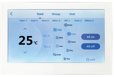 Центральный контроллер для VRF SYSCOOL SYSVRF 3SE CWC TOUCH 02