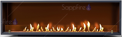 Настенный биокамин Sappfire очаг 1200 фото #2