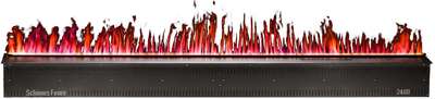 Встраиваемый очаг в модуль Schones Feuer 3D FireLine 2400 pro + увлажнитель + RGB Flame