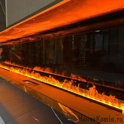 Встраиваемый очаг в модуль Schones Feuer 3D FireLine 3000 фото #5