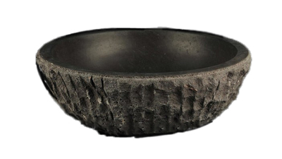 Каменная курна из черного камня - базальта Sheerdecor Bowl, Mongolian Black, Rock