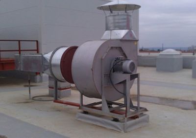 Вентилятор дымоудаления диаметром 800 мм Shuft RAD-11,2-160M8-1,5h/600-11-750 фото #4